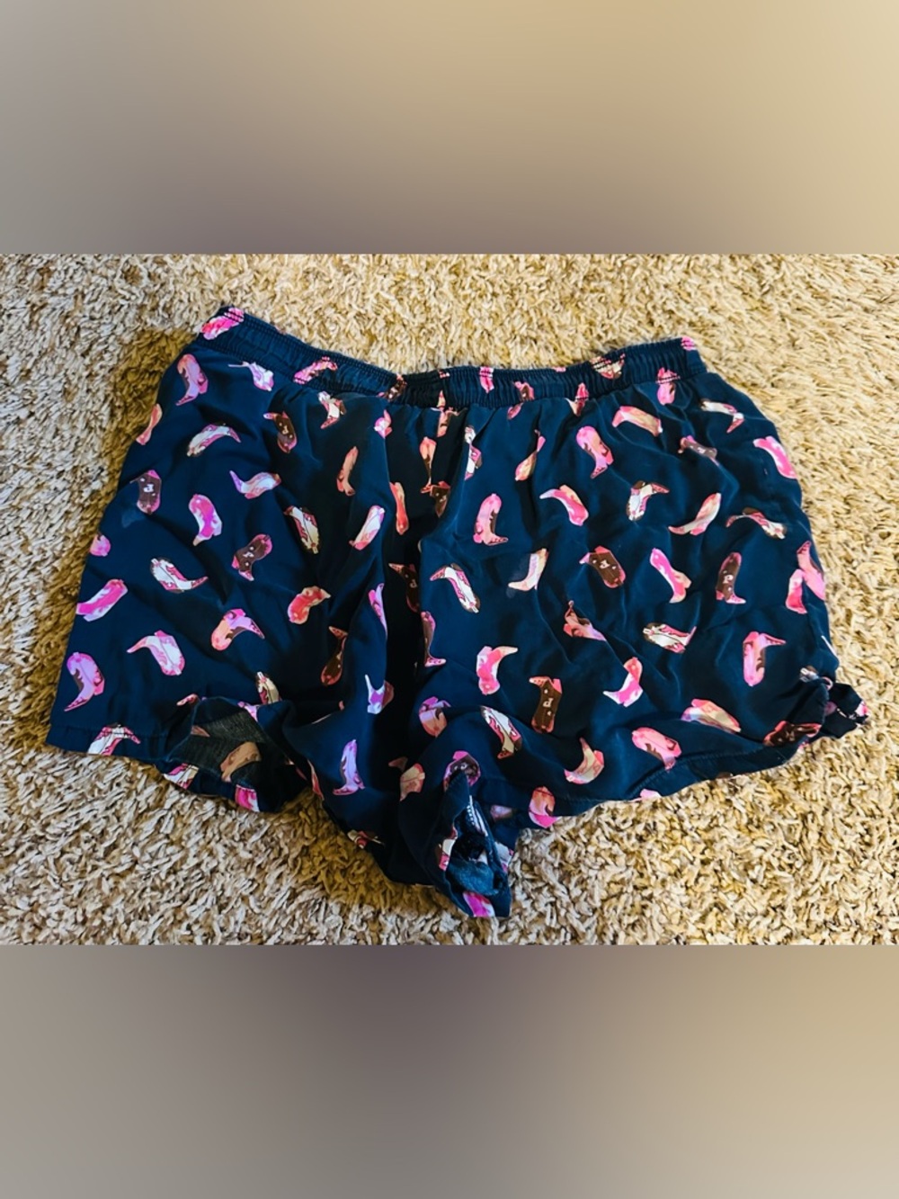Victoria's Secret PINK lot of 3 Boxer Shorts with Pink Trim Small - Picture 6 of 10